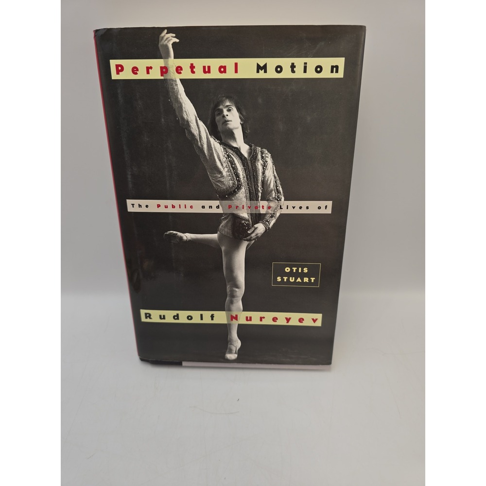 Simon & Schuster Perpetual Motion Rudolf Nureyev Biography  Good 1st Ed